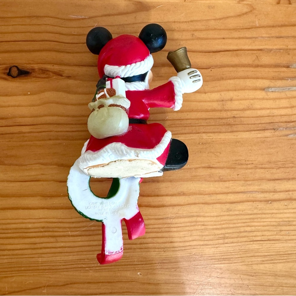 Vintage 90s Disney Mickey Mouse Christmas Stocking Holder 1996 - Picture 6 of 7